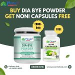 Dia-Bye Powder-Maintain Healthy Blood Sugar Levels-Free Noni capsules