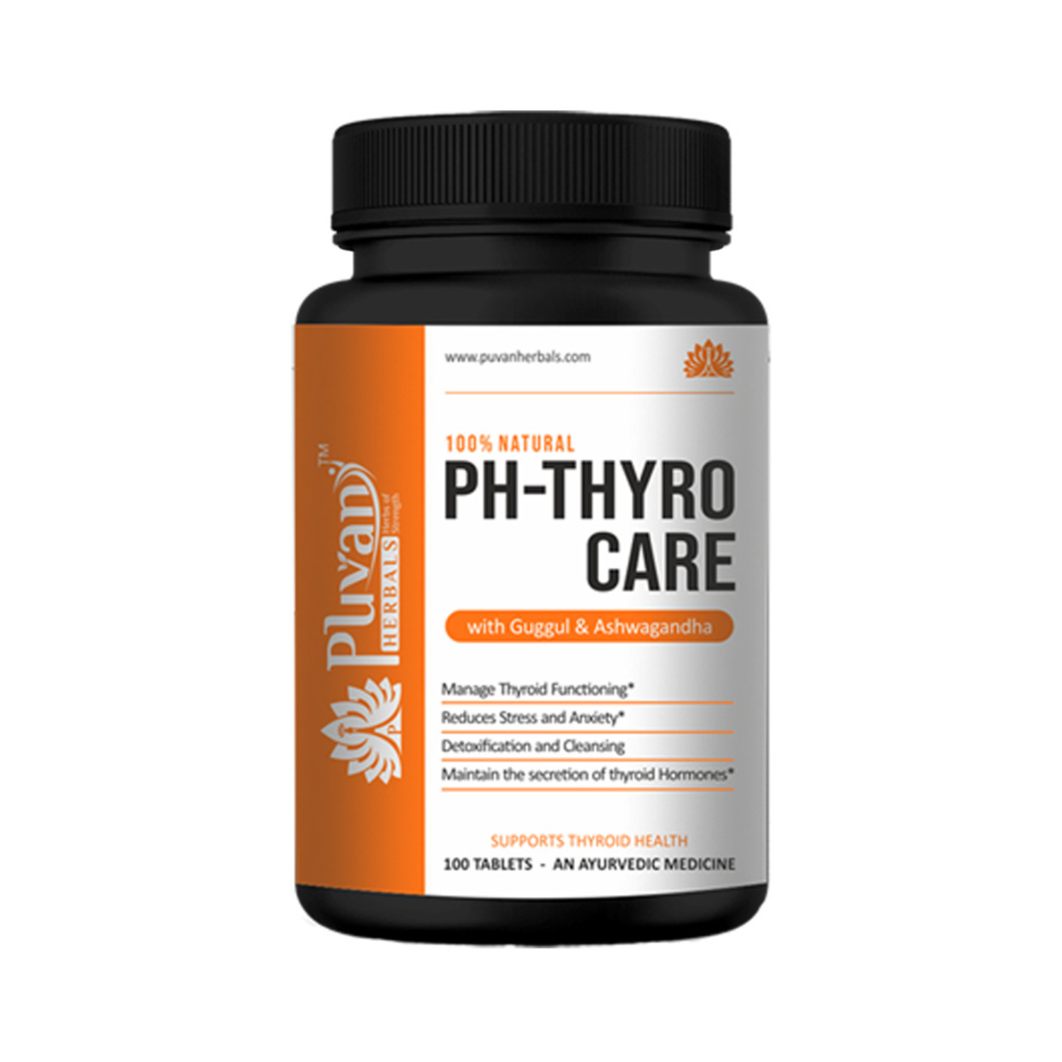 PH-Thyro Care Tablets-Promotes Healthy Thyroid Hormone Levels