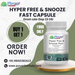 Hyper Free & Snooze Fast Capsules-Better Sleep Cycl-Buy 1 Get 1