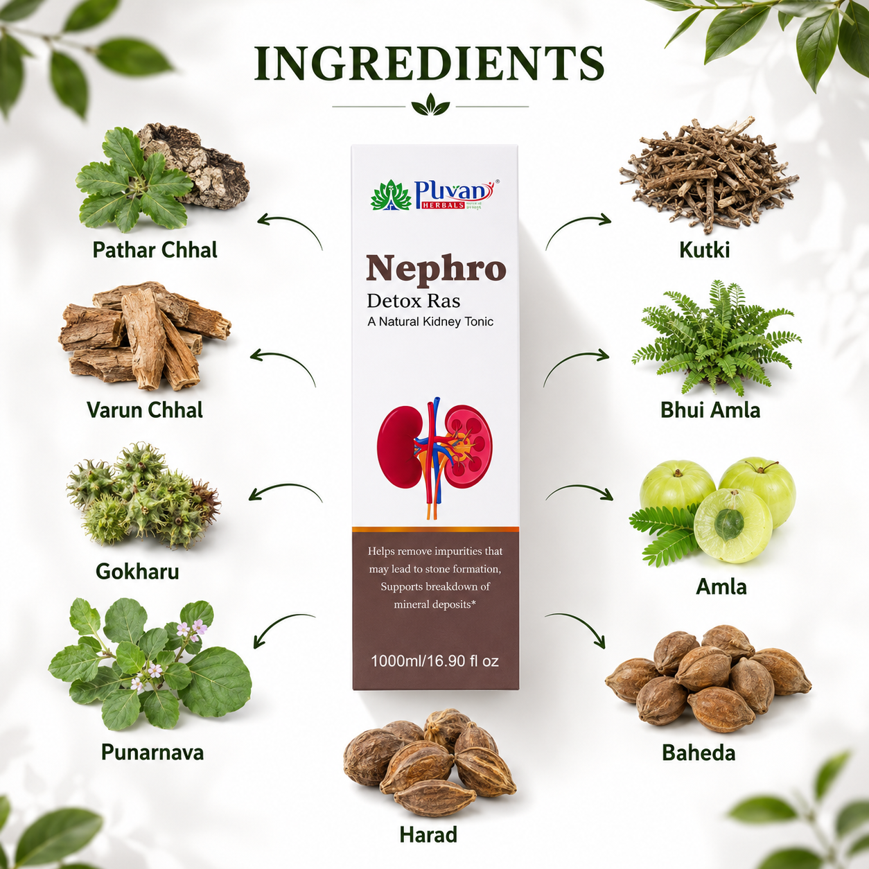 Nephro detox ras for kidney health 1000ml-Buy 1 Get 1 - Image 2