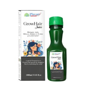 Hair growth juice by Puvan Herbals for reducing hair fall and hair thinning