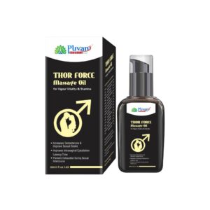 Puvan Herbals Thor Force Men Power Oil Herbal Massage Oil for Men